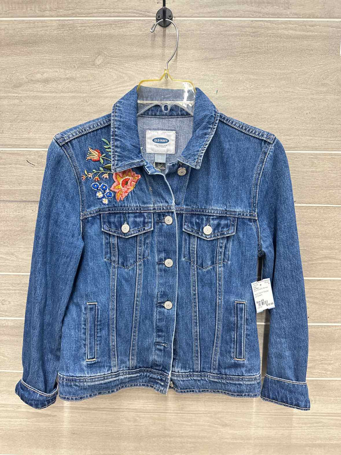 Old Navy Size 4/6 Blue Womens Blazer