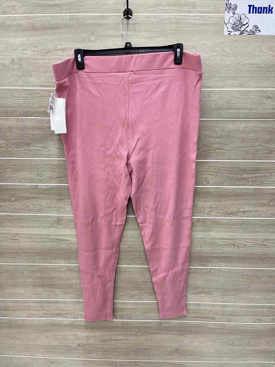 Adyson Parker Pink Womens Women Size 3X Leggings