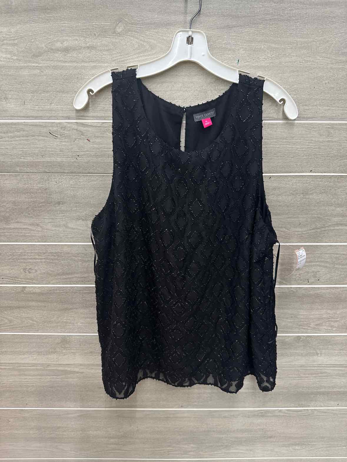 Vince Camuto Size XL Black Womens Tank Top