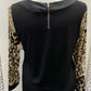 Style & Co Black Womens Size L Shirt