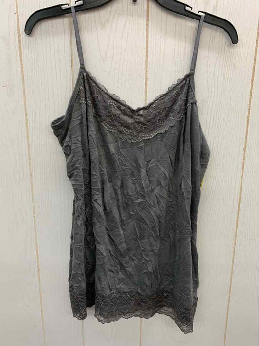 Maurices Gray Womens Size L Tank Top