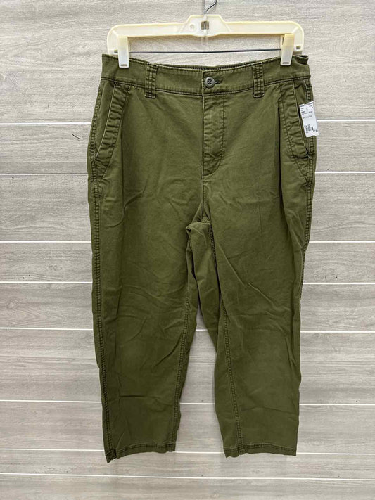 Old Navy Size 10 Olive Womens Pants