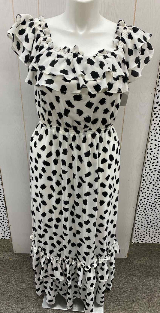 Lane Bryant White Womens Size 10/12 Dress