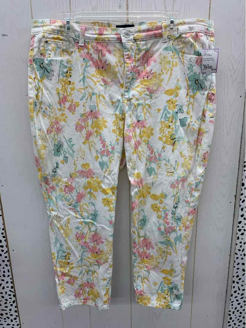 Charter Club White Womens Size 18 Pants