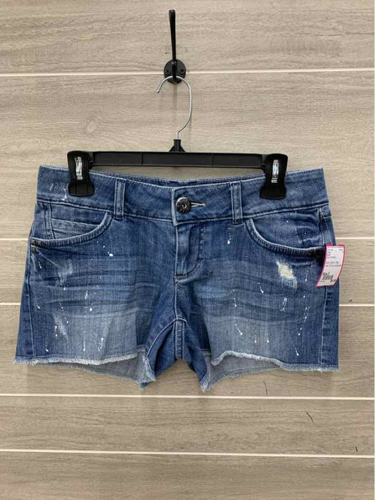 ELLE Blue Womens Size 2 Shorts