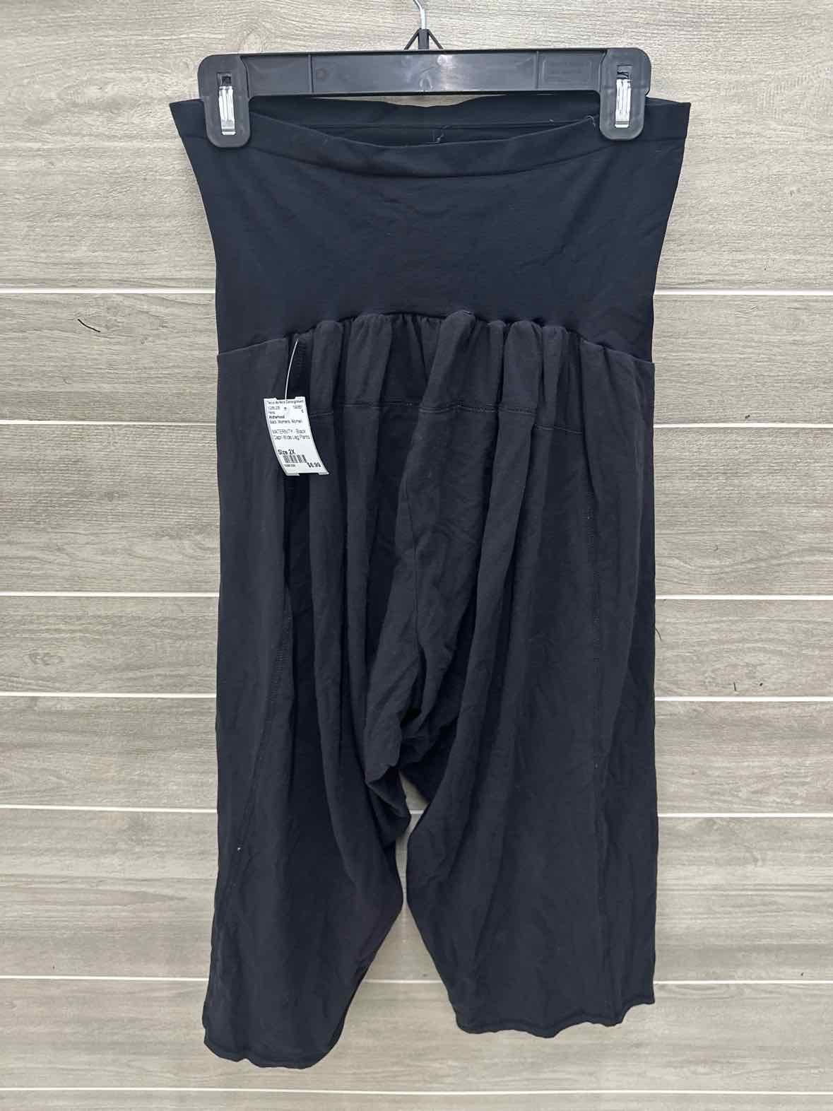 Motherhood Black Womens Women Size 2X Pants
