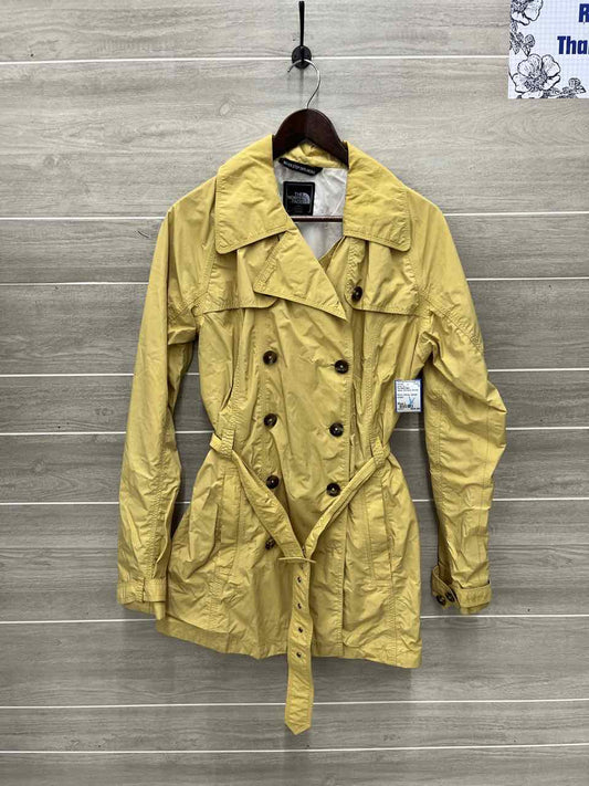 The North Face Size L Yellow Womens Jacket (Outdoor)
