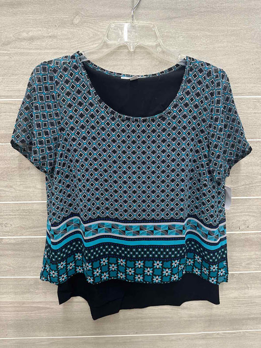 Dana Buchman Black Womens Women Size Small Shirt
