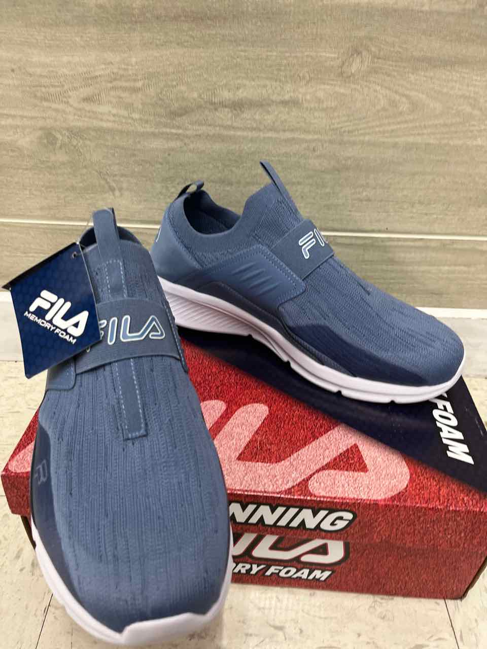 FILA US Shoe Size 12 Blue Womens Shoes/Footwear
