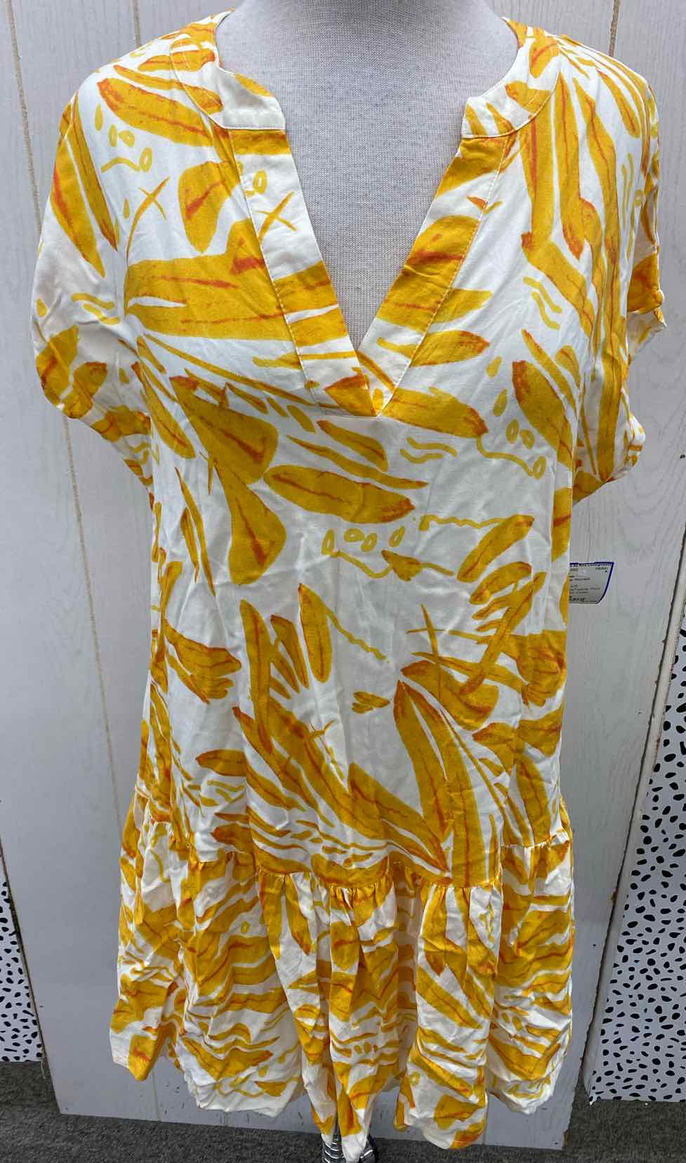 Lascana Orange Womens Size 8 Dress