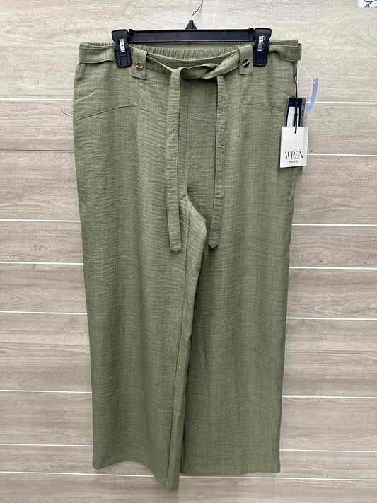 WREN Size 10 Green Womens Pants