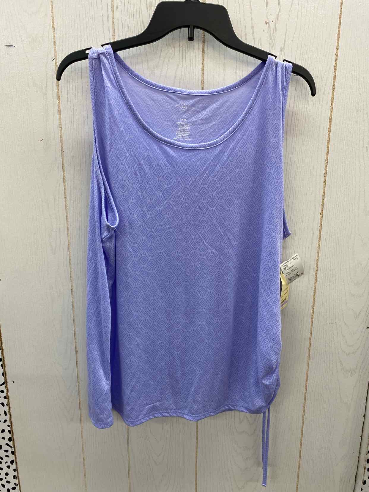 SJB Purple Womens Size XXL/P Tank Top