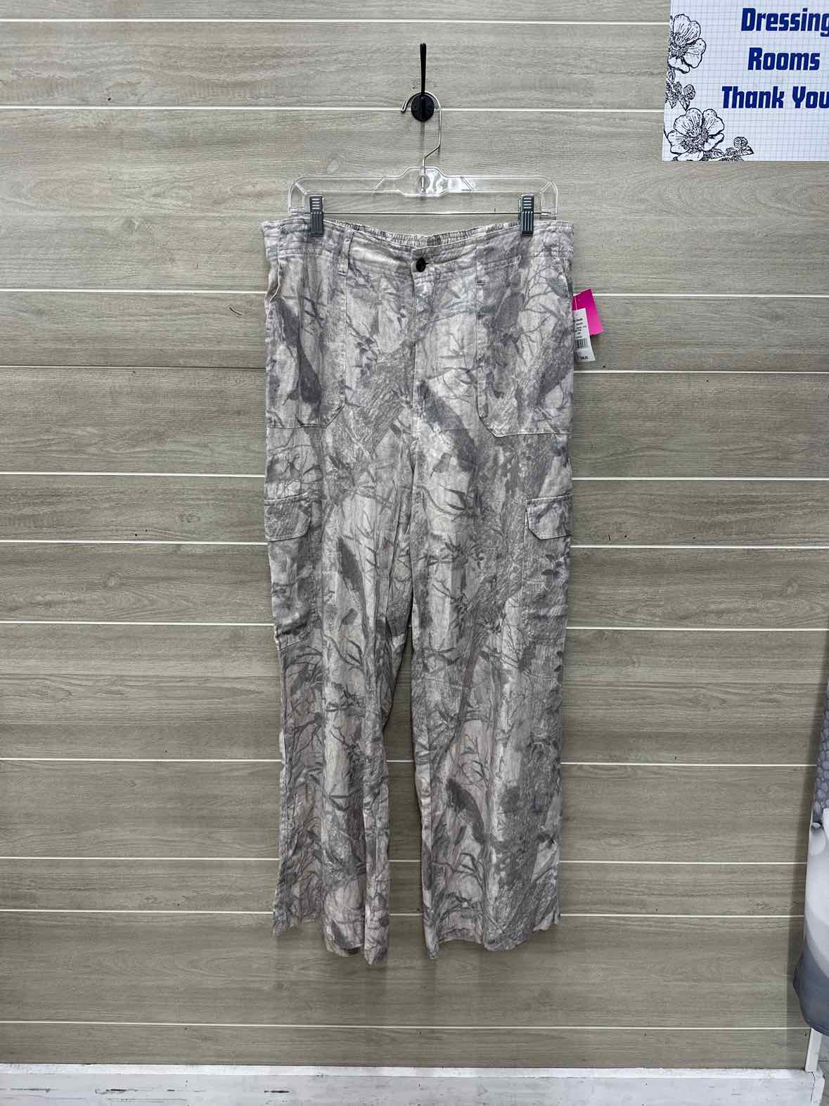 Thread + Supply Size 12/14 Gray Womens Pants