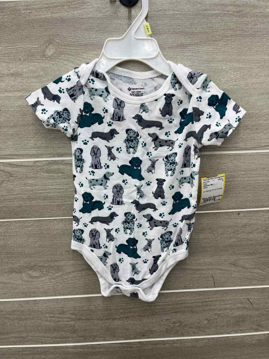 Members Mark Infant 6/9 Months Onsie