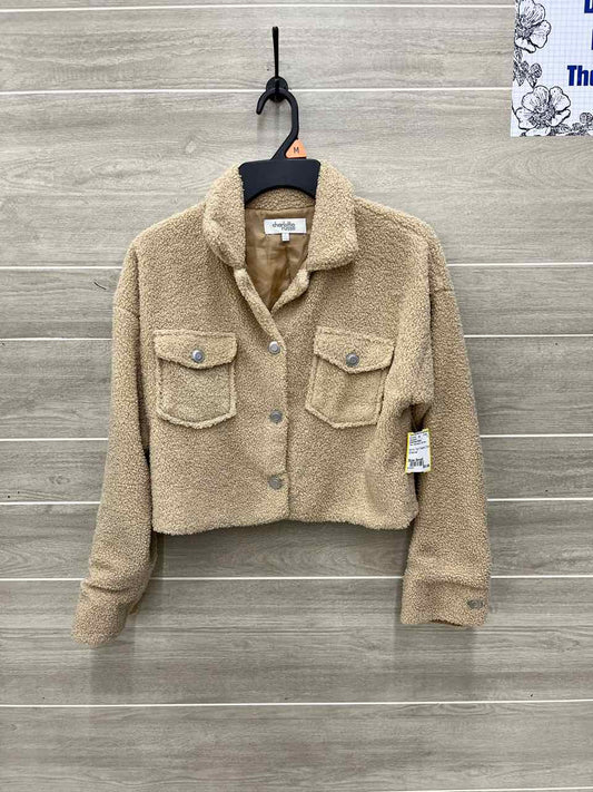 Charlotte Russe Tan Womens Women Size Small Sweatshirt