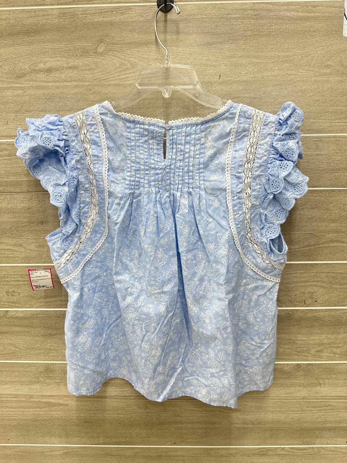 Size L Blue Womens Shirt