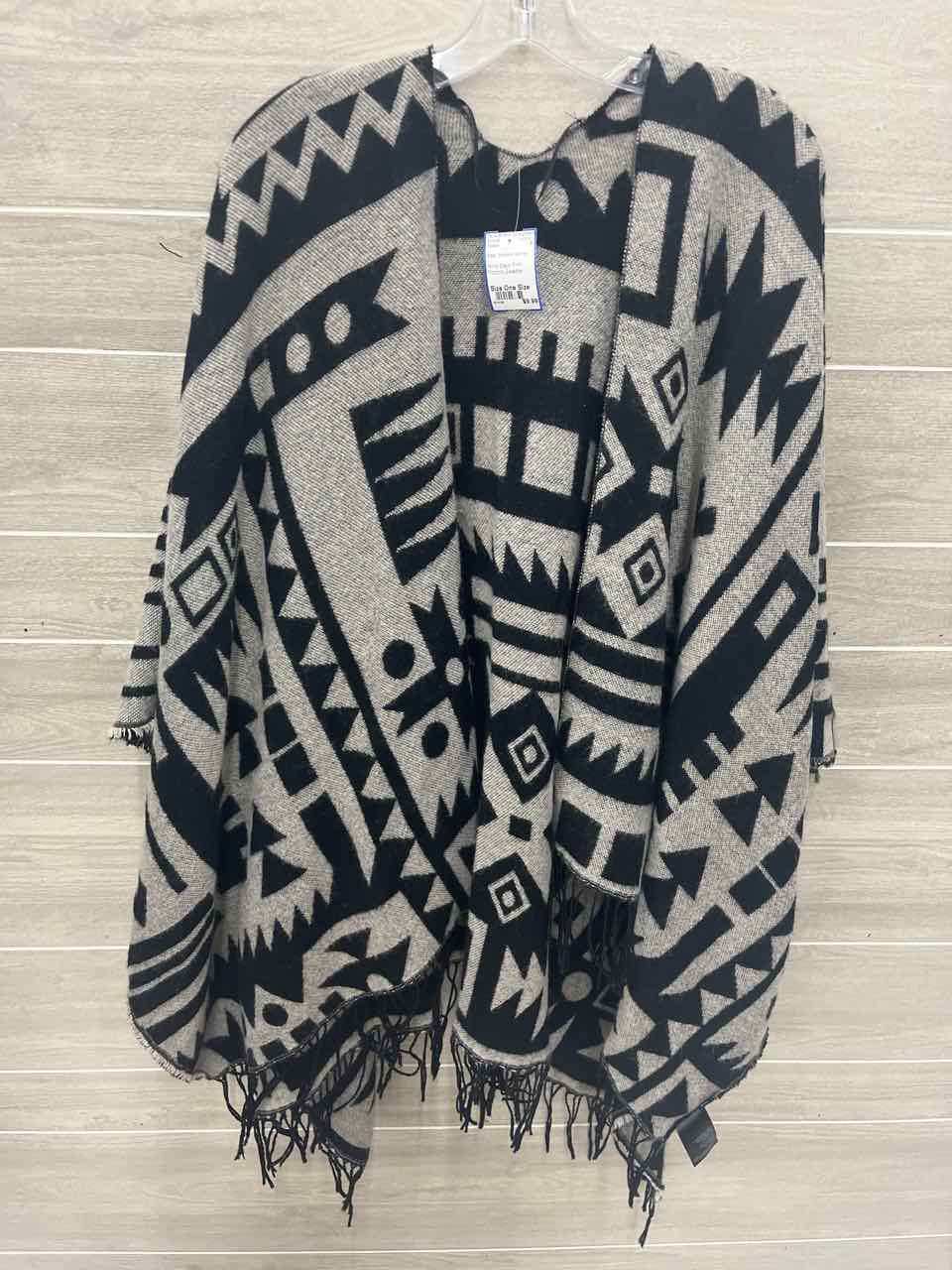 Size One Size Black Womens Sweater