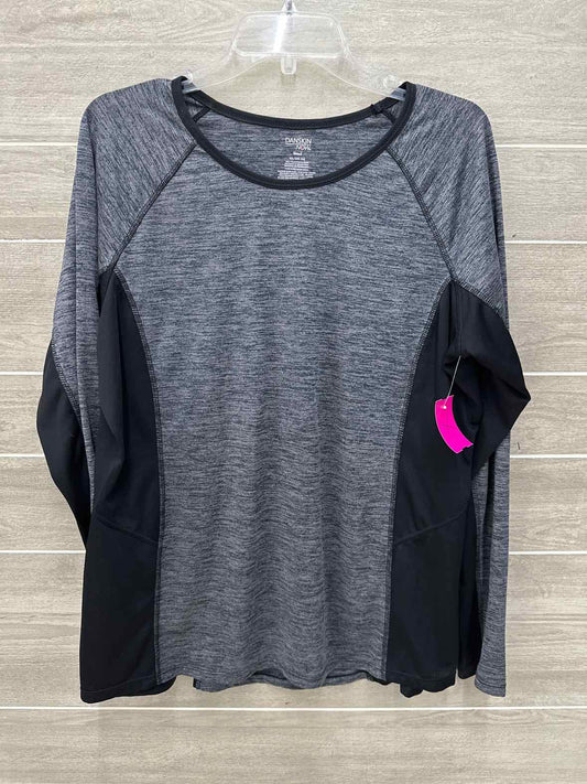 Danskin Now Gray Womens Size XXL Shirt