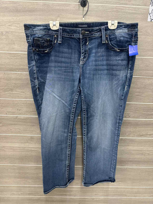 Vigoss Size 20 Blue Plus Jeans