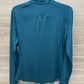 Xersion Size L Teal Womens Sweatshirt