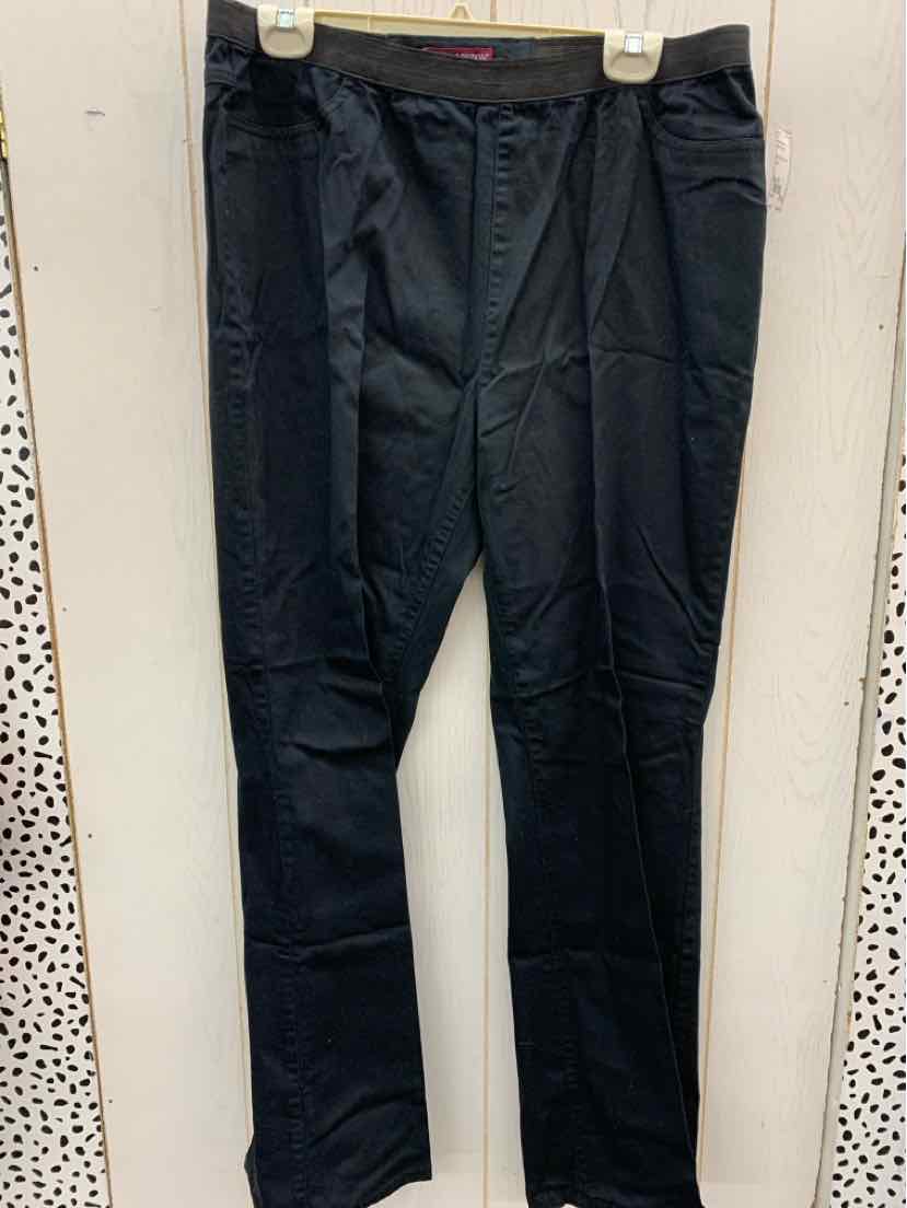 Jessica London Black Womens Size 16 Pants