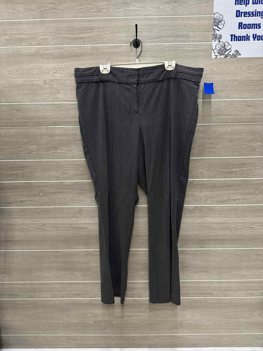 Maurices Size 20 Gray Plus Pants