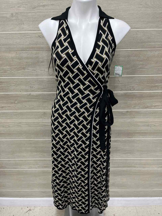 DVF Size 4 Black Womens Dress