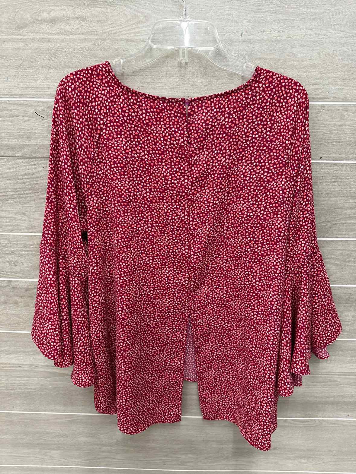 Lauren Conrad Size XL Red Womens Shirt