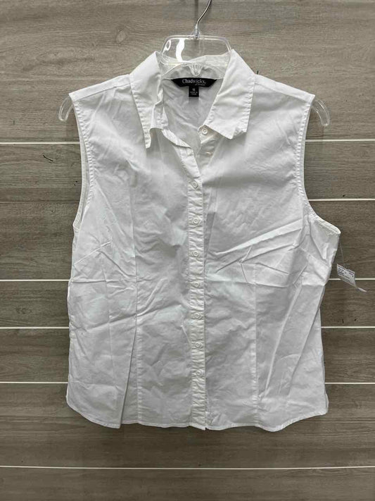 Chadwicks Size 18 White Plus Tank Top