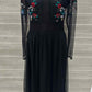 Frock & Frill Size 10 Black Womens Dress