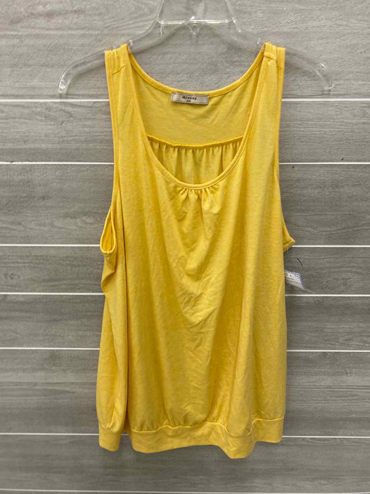 Yellow Womens Size XXL Tank Top