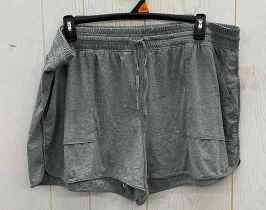 Athletic Works Gray Womens Size 3X Shorts