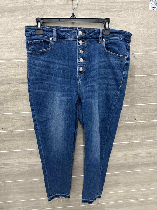 LOFT Size 14 Blue Womens Jeans
