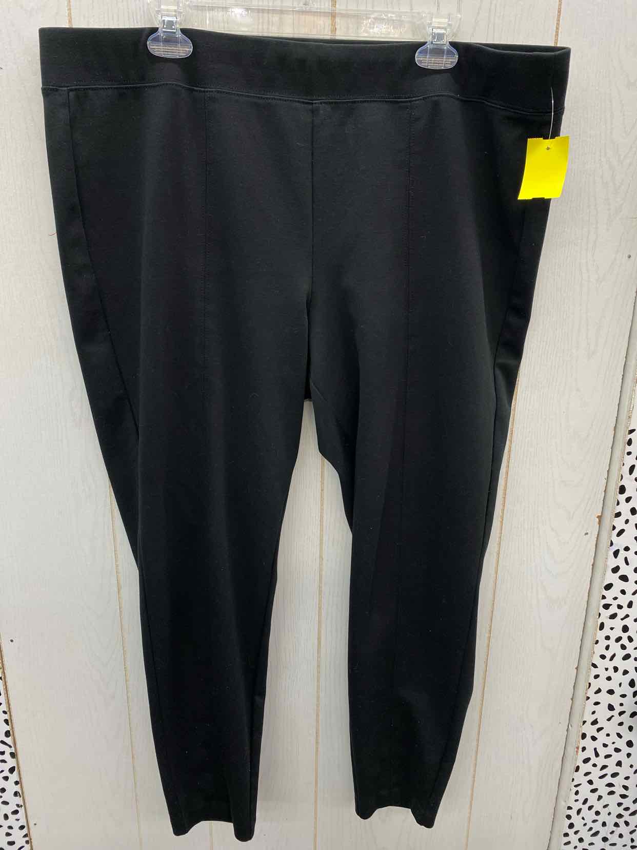 Maurices Black Womens Size 18 Pants