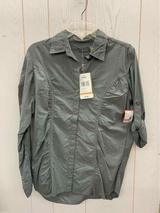 Cabela's Gray Womens Size Small Shirt