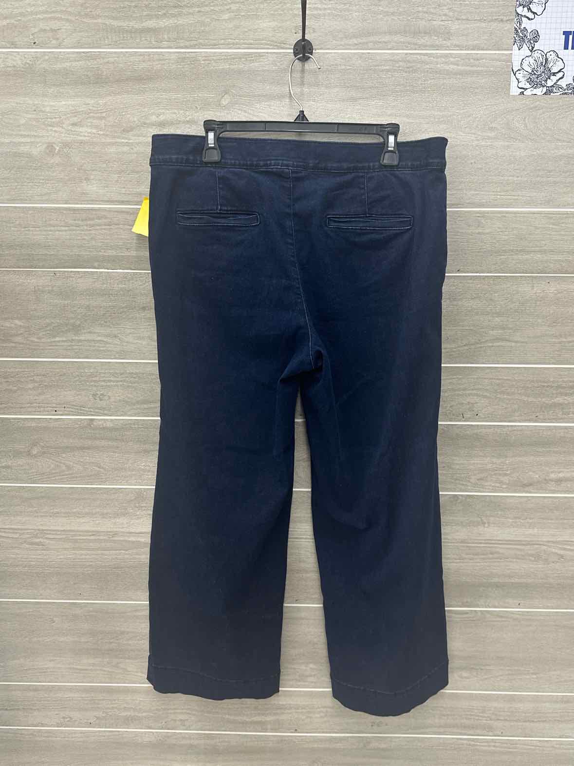 D & Co Blue Womens Women Size 16P Jeans