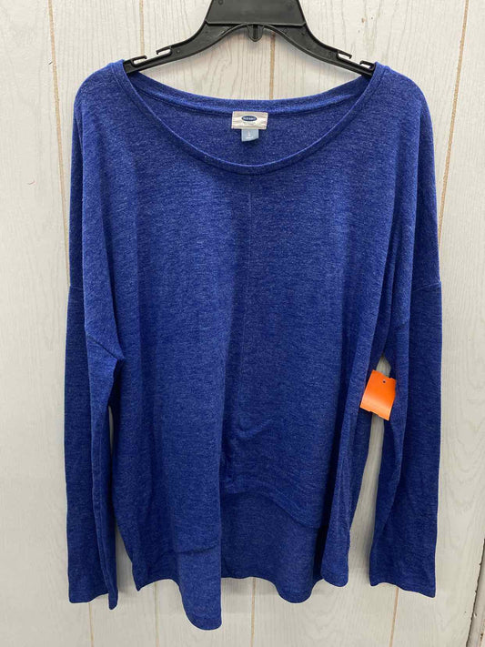 Old Navy Blue Womens Size L/XL Shirt