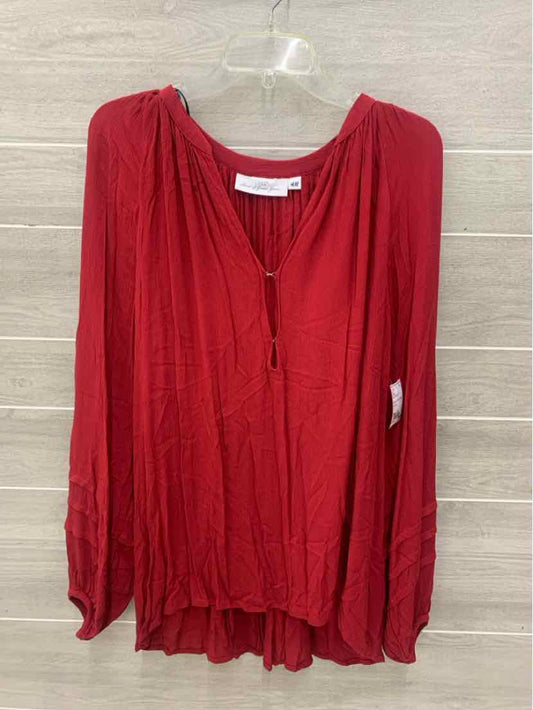 LOGG Red Womens Size L/XL Shirt