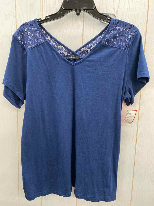 Ambiance Apparel Blue Womens Size XL Shirt