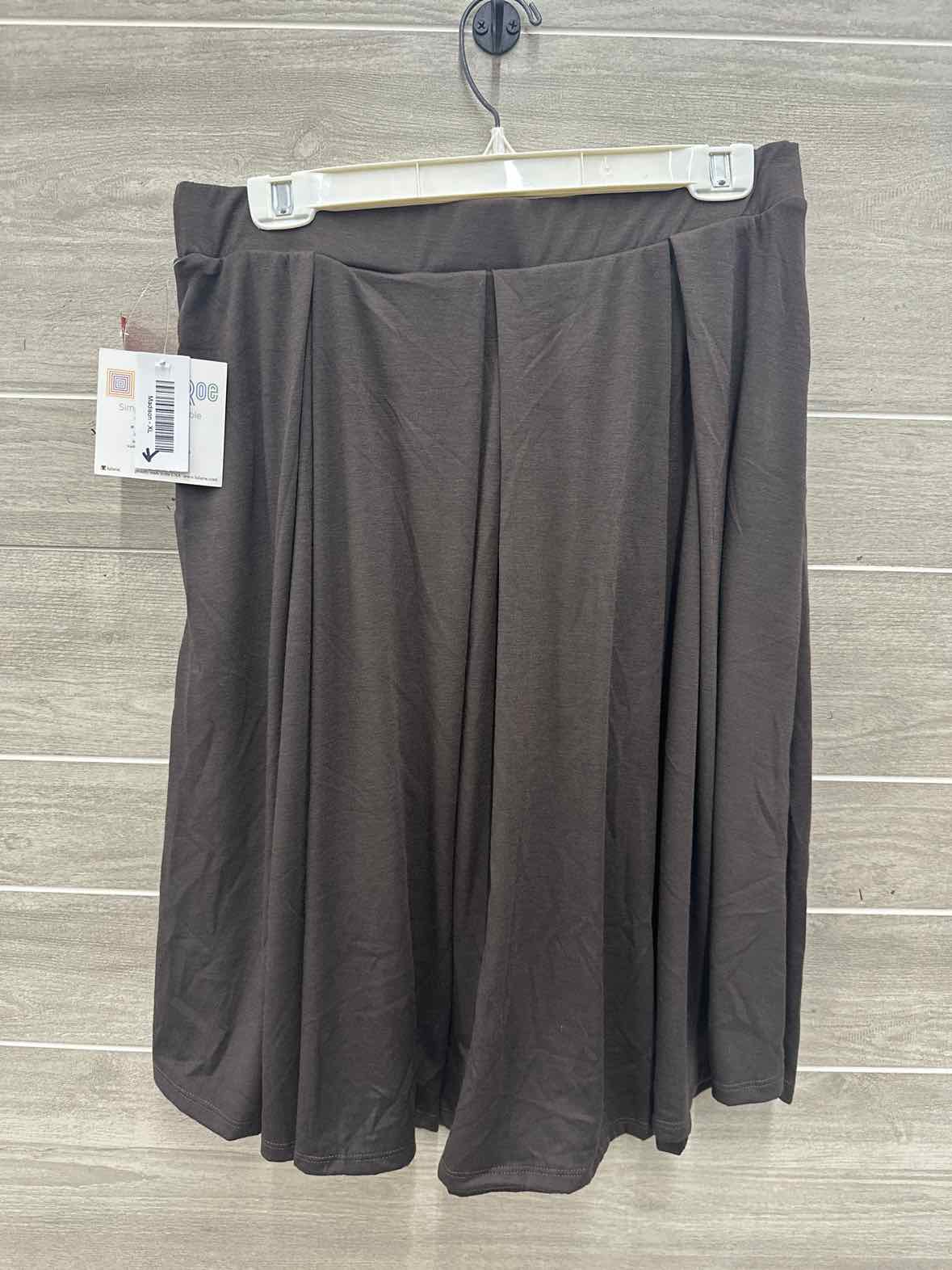 Lularoe Size 12/14 Brown Womens Skirt