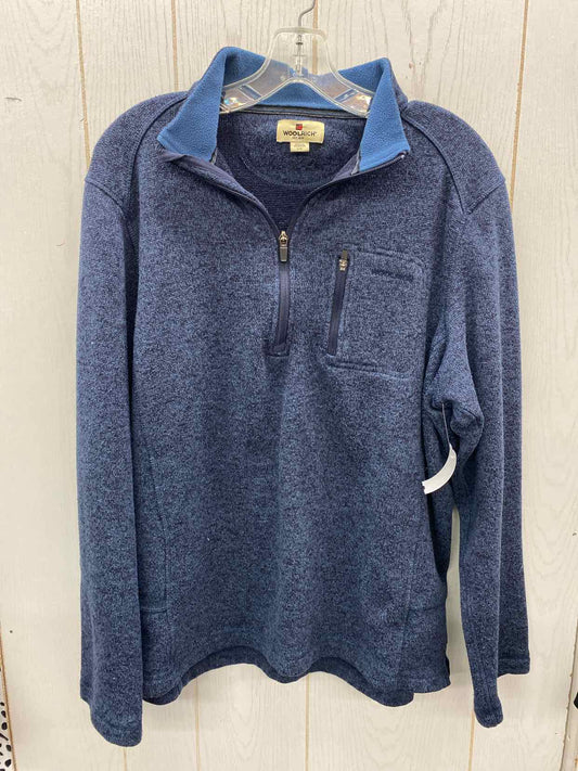 Woolrich Blue Womens Size L Sweatshirt