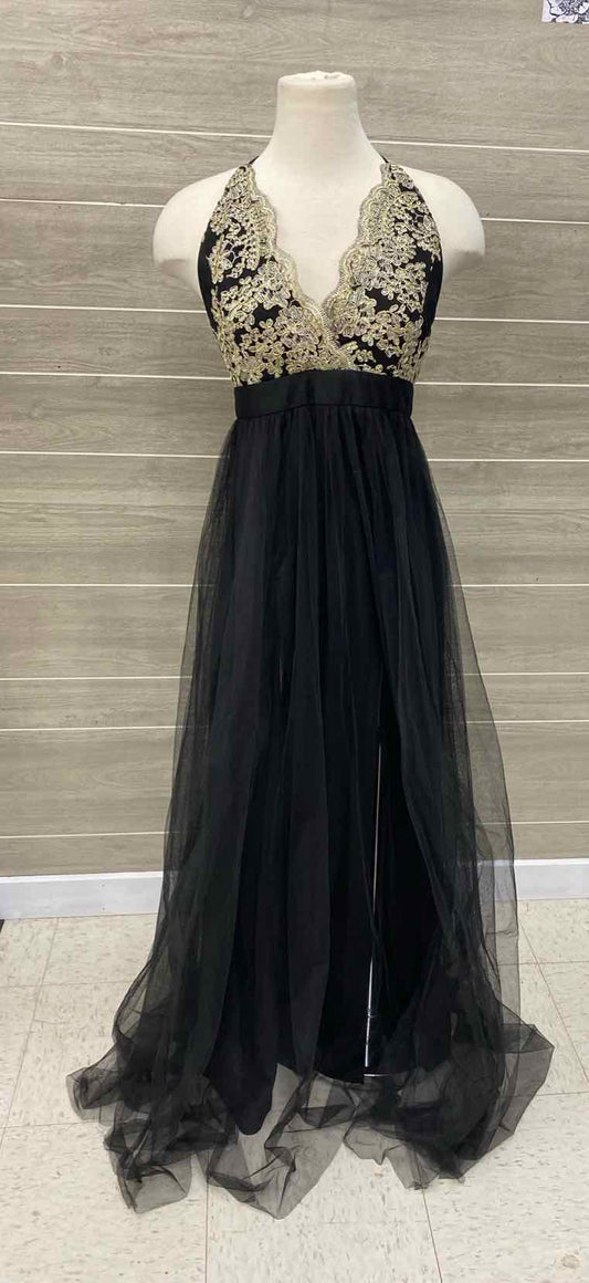 Black Womens Size 8 Gown/Evening Wear