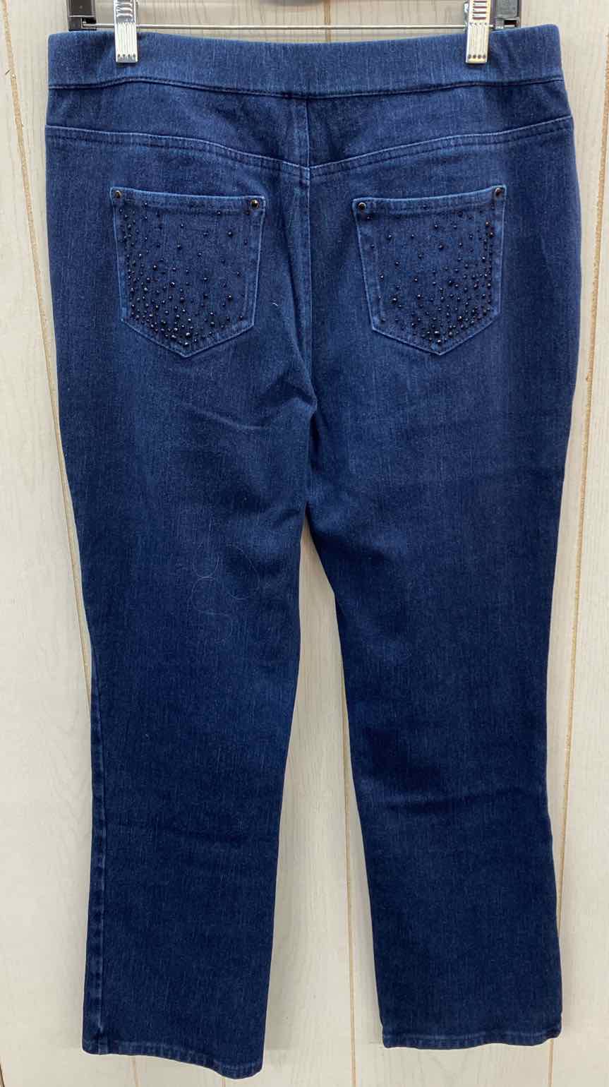 belle by Kim Gravel Blue Womens Size 10 Jeans