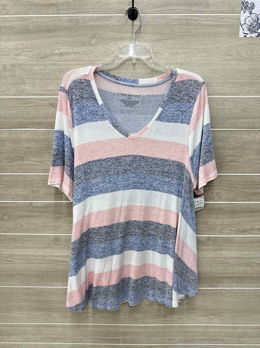 Lane Bryant Pink Womens Women Size 3X Shirt