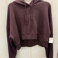 Mono b Purple Womens Size 2X Sweatshirt