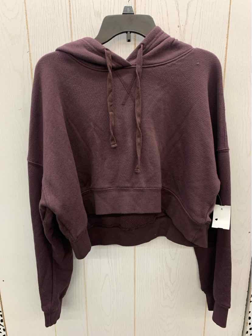 Mono b Purple Womens Size 2X Sweatshirt