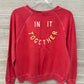 Old Navy Size S Red Junior Sweatshirt