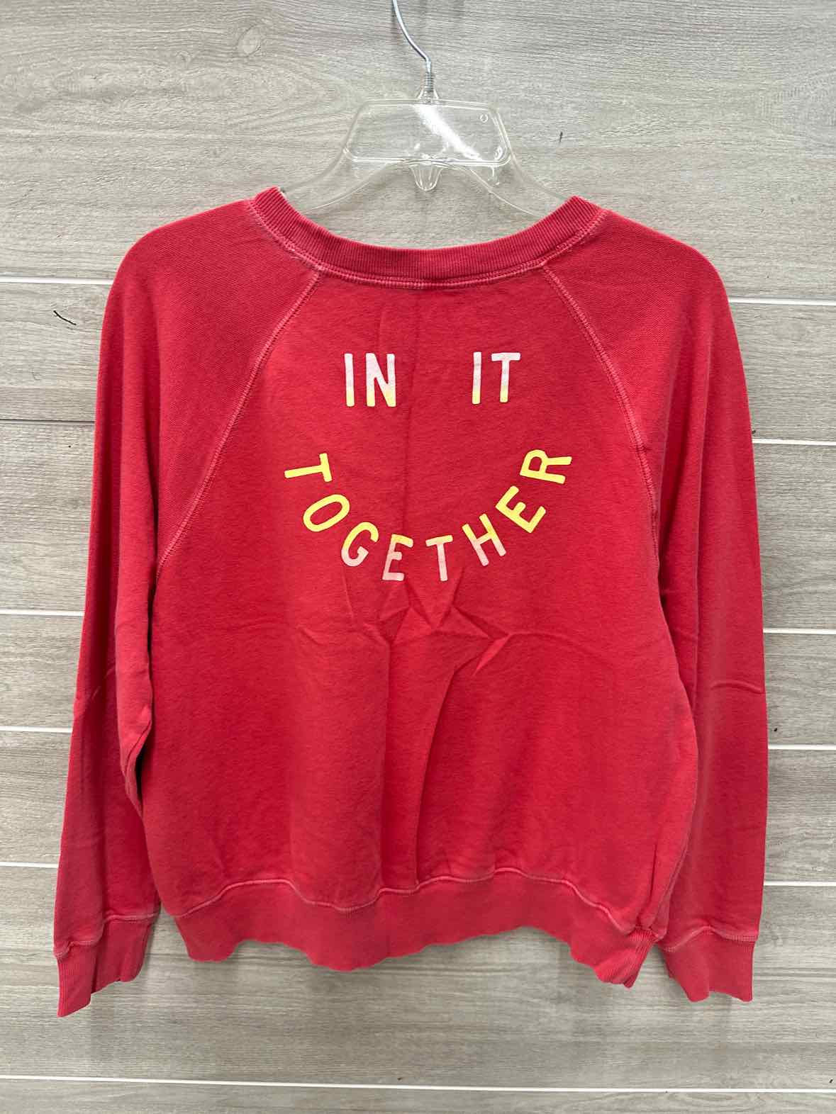 Old Navy Size S Red Junior Sweatshirt