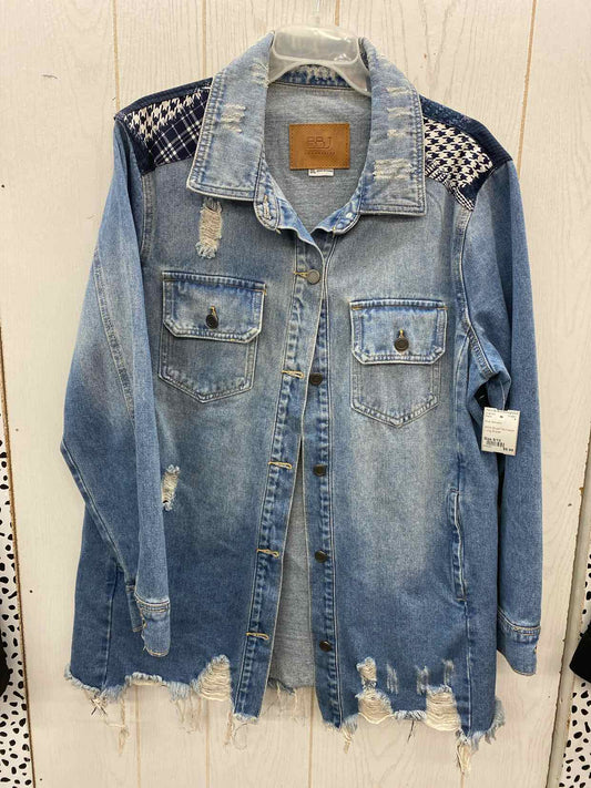 Blue Womens Size 8/10 Blazer
