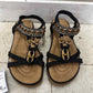 US Shoe Size 6.5 Black Womens Sandals